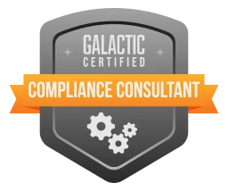 Galactic Certified Compliance Consultant badge