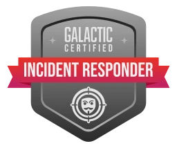 Galactic Certified Incident Responder badge