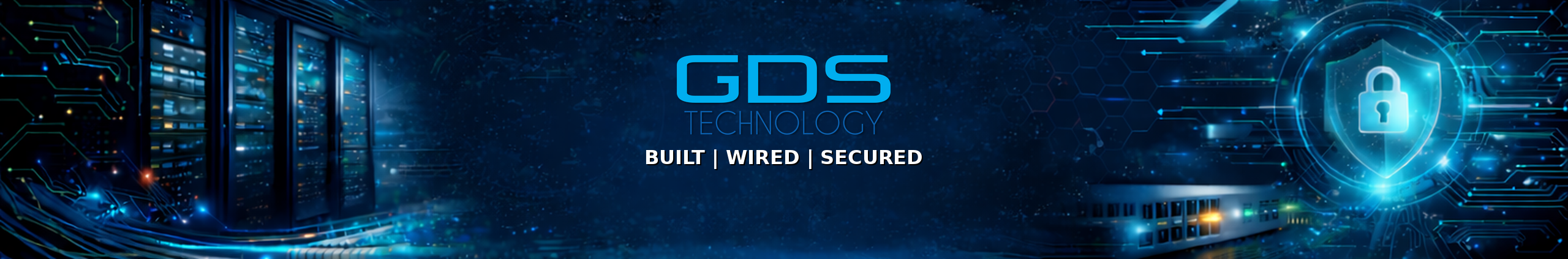 GDS Technology — Built, Wired and Secured podcast banner