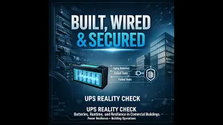 UPS Reality Check: Batteries, Runtime, and Resilience in Commercial Buildings